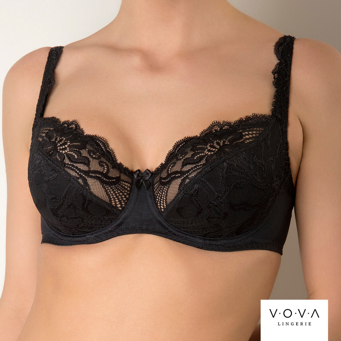 LAURA V32518 Бюстгальтер полупоролоновая чашка на каркасах VOVA_V32518_Черный